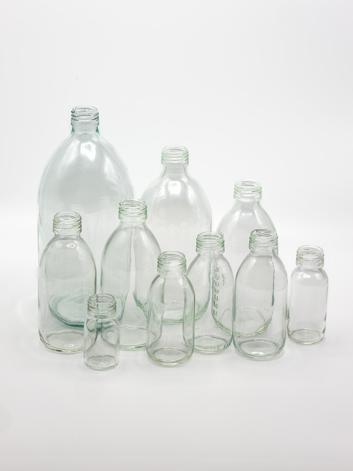 fles wit glas model OBUS PP28